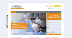 Desktop Screenshot of gynecologysurgerymd.com